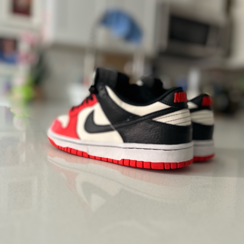 Nike Dunk 75th Anniversary Red / White Shoe Chicago 6 youth - Picture 9 of 9